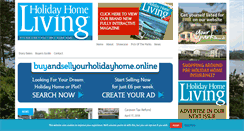 Desktop Screenshot of holidayhomeliving.co.uk
