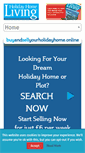 Mobile Screenshot of holidayhomeliving.co.uk